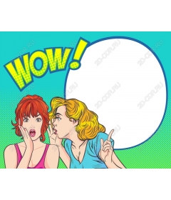 Wow! Stylish women work