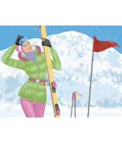 Winter sports Ski
