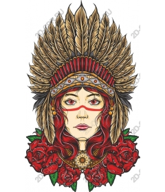 The majestic headpiece of feathers for women