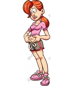  Concerned woman