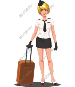  Gorgeous stewardess