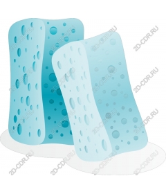  Blue sponge