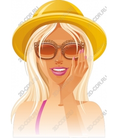  Chic summer woman