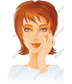  Elegant young woman