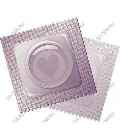  Elegant packaging of condoms