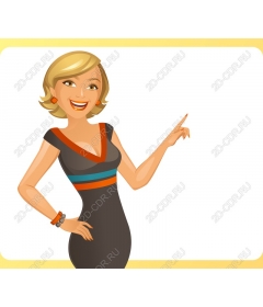  Bright Smiling Woman