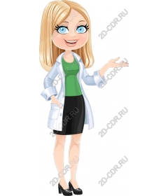  Charming female doctor