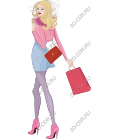  Classy lady shopper