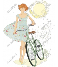 Spring breeze Vintage Bicycle