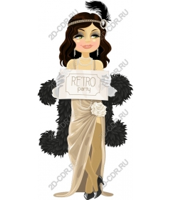  Elegant retro party