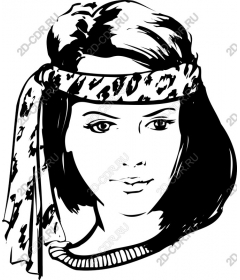  Gorgeous girl with headband