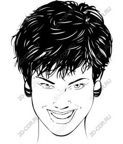 Expressive female character