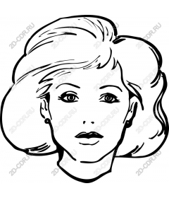  Elegant portrait of a woman
