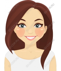 Cheerful young woman