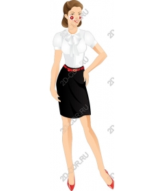  Elegant business lady