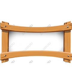 Wooden banner