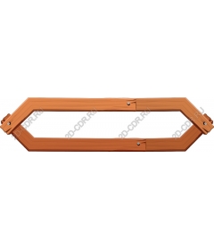 Wood frame rustic