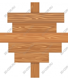 Wooden sign rustic