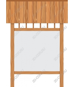 Wooden sign rustic