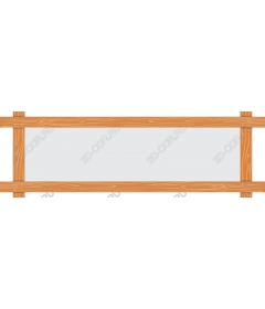  An elegant wooden frame