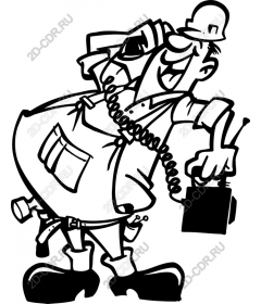 Funny handyman