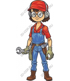 Funny Mechanical Character