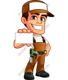 Funny handyman