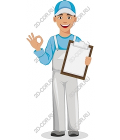 Funny handyman