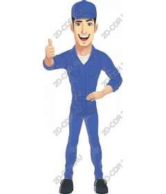 Funny handyman