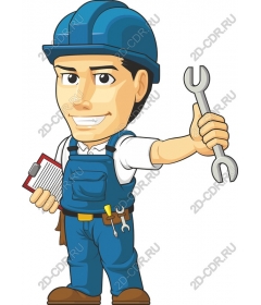 Skilled worker - a torque Wrench and a tablet