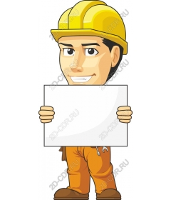 Gay Builder with custom sign