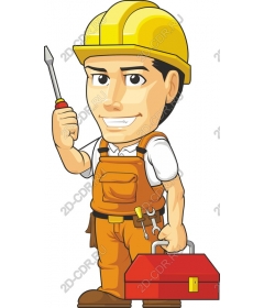 Funny handyman