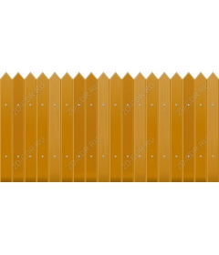 Wooden fence