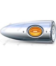  Elegant modern car headlight