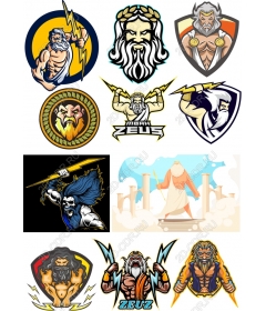 Collection of Zeus - Mythological set