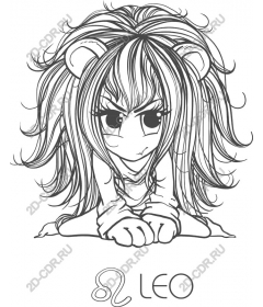  Character Leo - Fancy Lion