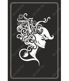 Profile elegant women
