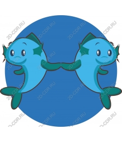 Double Joyful Fish