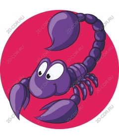  Cartoon Scorpion