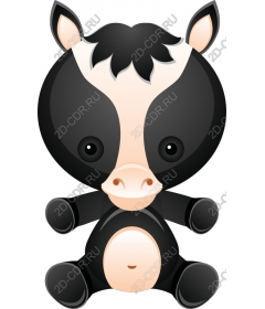  Cute cartoon cow