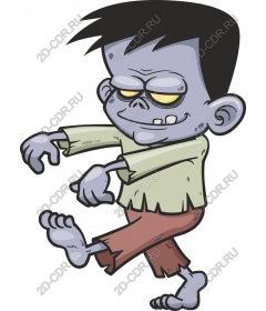  Adorable cartoon zombie