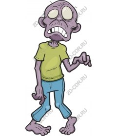  Cartoon Zombies in and