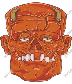  Fancy monster face