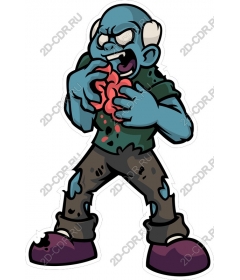  Cartoon Zombie — fun and scary!