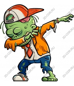  Cool zombie dancer