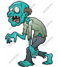  Cartoon Zombies in and