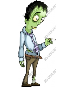 Zombie office worker