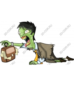  Fancy zombie in a business suit