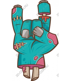 Zombie Hand Rock On