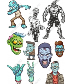Zombie Bundle - High quality
